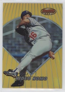1996 Bowman's Best Previews Refractor Hideo Nomo #BBP26