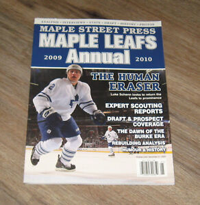 Toronto Maple Leafs 2009-2010 Annual magazine Luke Schenn STREET PRESS