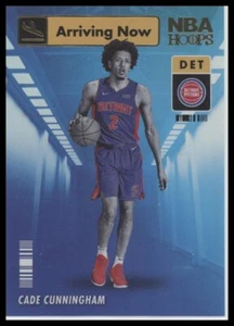2021-22 Aros #1 Cade Cunningham Llegando Ahora Holo RC Tarjeta de Novato Pistones - Imagen 1 de 2