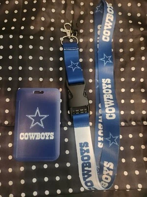 Dallas Cowboys NFL Lanyard Keychain & ID Holder  - Image 1 of 2