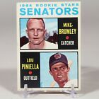 1964 Topps #167, 1964 Senators Rookie Stars card. Lou Piniella/Mike Brumley. EX. rookie card picture