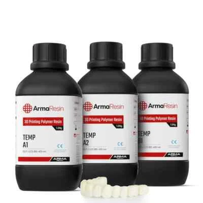 Arma Dental 3D Printing Resin Temp (1 KG) Fast Ship & Free Shipping