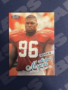 Tarjeta de fútbol americano Fleer Ultra 1998 Michael Myers Dallas Cowboys #222 novato Alabama - Imagen 1 de 2
