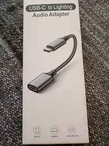 USB-C to Lightning Audio Adapter (MFi-Certified) - Picture 1 of 1
