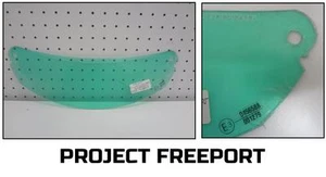 Visiera visor casco helmet jet open-face PROJECT FREEPORT - clear chiara - Picture 1 of 1