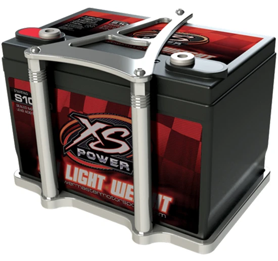 BILLET SPECIALTIES POLISHED ALUMINUM BATTERY MOUNTING BOX,TRAY,XS 1000/1600 - Image 1 of 1