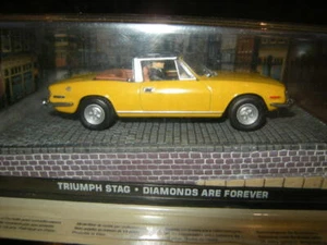 1:43 UH Fabbri 007 James Bond Triumph Ciervo Diamantes Are Forever en VP - Imagen 1 de 1