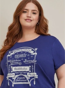 Torrid Harry Potter Shirt Blau Neu mit Etikett Neu 1X - Bild 1 von 8