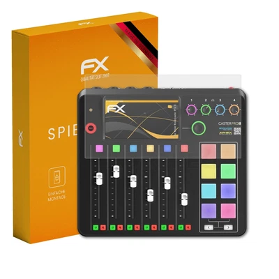 atFoliX 2x Displayfolie für Rode RodeCaster Pro II Schutzfolie matt&stoßfest - Bild 1 von 4