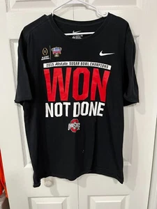 Ohio State Buckeyes 2015 Sugar Bowl Champs Nike T-Shirt Men's XL Mint Condition - Picture 1 of 2