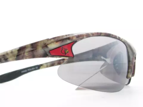 Louisville Cardinals Camo Camouflage Green Red Unisex Adult Sunglasses UL S8CM Cover