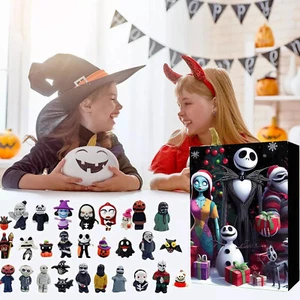 2024 Halloween 24pcs Advent Calendar Halloween Character Advent Calendar Gift - Picture 1 of 11