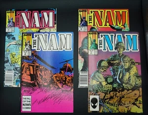 Lot of 4 The 'Nam Vol. 1 Comics #11,13,14,29 (Marvel,1987-1989) 9.0-9.6 VF/NM - Picture 1 of 5