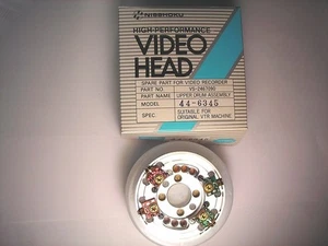 NISSHOKU VCR VIDEO HEAD UPPER DRUM ASSEMBLY 44-6345 for Panasonic VEHS0482 - Picture 1 of 1