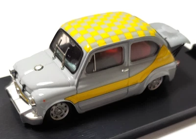 BRUMM 1:43 AUTO FIAT ABARTH 1000 BERLINA CORSA UFFICIALE GRUPPO 5 1968   R380-03 - Immagine 1 di 2