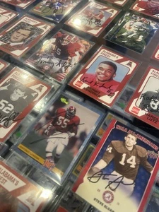 Alabama Signed 25-Card Lot Autos Lyons Langham Sloan MORE SHIPS FREE! - Picture 1 of 8