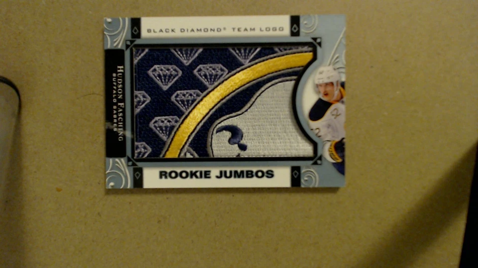 2016-17 Black Diamond Rookie Team Logo Jumbos #RTLHF Hudson Fasching - Image 1 of 2