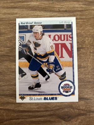 1990-91 Upper Deck - All-Rookie Team Rod Brind'Amour #347 (RC) - Image 1 of 2