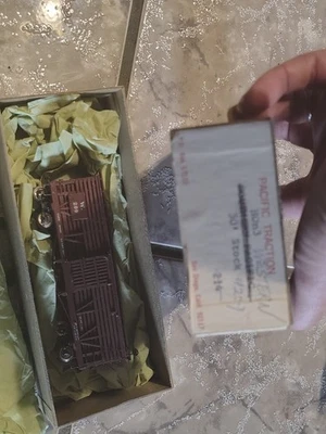 Pacific Traction HOn3  Western #209 30' Stock Car  In Box Excellent Condition - Image 1 of 4