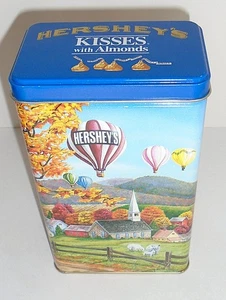 Vintage Hersheys Kisses Hometown Serie Kanister #11 USA Heißluftballons Schafe - Bild 1 von 7