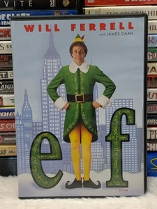 Elf Will Ferrell DVD Comedy Family Movie G Rated Widescreen Extras - Picture 1 of 2