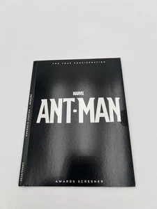 Marvel Ant-Man Awards Screener DVD For Your Consideration 2015 AMPAS NTSC FYC - Picture 1 of 3