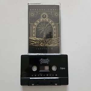 Mortuus Umbra Catechism Tape Black Metal Watain MC Cassette Kassette Mayhem - Imagen 1 de 2