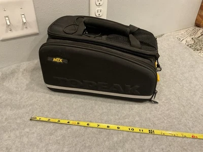 Bolsa de maletero Topeak MTX 2.0 EX con sistema QuickTrack - tapa fija Foto 1 de 4