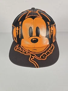 DISNEY PARKS DJ Mickey Mouse Grey Orange Baseball Cap Hat Headphones 56-58 cm - Picture 1 of 12