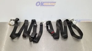 16 BMW M6 F12 2 DOOR CONVERTIBLE REAR SEAT BELT RETRACTOR SET PAIR BLACK - Picture 1 of 12