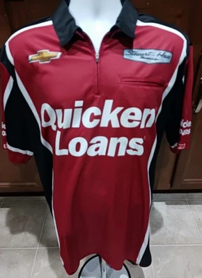 Stewart-Haas Racing XL Team Issued Quicken Chevy Crew Shirt NASCAR Ryan Newman - Image 1 of 4