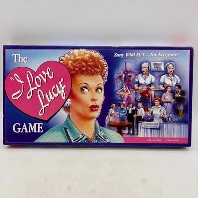 VINTAGE The I Love Lucy Board Game COMPLETE Talicor 1997 TV Show Lucille Ball - Image 1 of 4