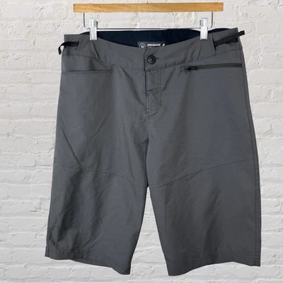 Specialized Mountain Bike Shorts MTB Gray Performance Lightweight Mens 34 - Image 1 of 4