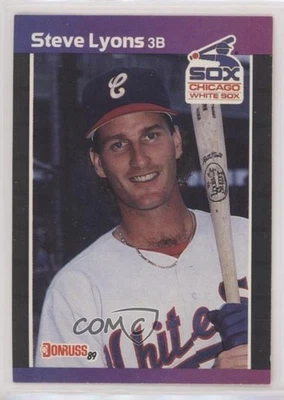 1989 Donruss Steve Lyons (*Denotes* on Back) #253 - Image 1 of 2