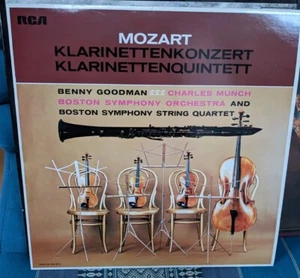 Mozart - Klarinettenkonzert, Goodman, Boston Symphony Orchestra, Munch,  RCA - Bild 1 von 4