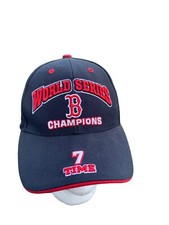 Boston Red Sox 2007 7  Time World Series Champions Baseball Cap Genuine By Twins