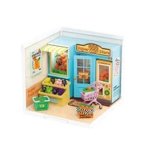 Rolife Super Creator Super Fruit Store Plastic DIY Miniature House Kit - Picture 1 of 4