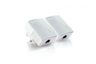 Adattatore rete coppia powerline tp-link starter kit 600mbps nano tl-pa4010kit - Immagine 1 di 3