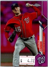 2020 Topps Chrome Patrick Corbin Washington Nationals #195