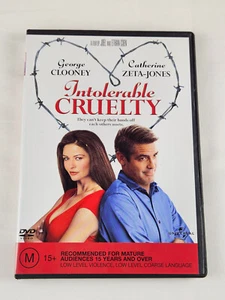 Intolerable Cruelty DVD (Region 2,4) VGC George Clooney - Picture 1 of 2