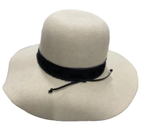Zadig and Votaire Cream Wool Panama Hat - Picture 1 of 5