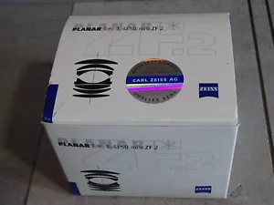 ZEISS PLANAR T* 1.4/50mm ZF.2 unbenutzt, new, boxed, OBJEKTIV LENS for NIKON - Bild 1 von 13