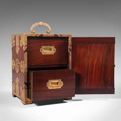 Antique Collector's Box, Chinese, Rosewood, Decorative Specimen Case, Circa 1920 - Image 1 of 4