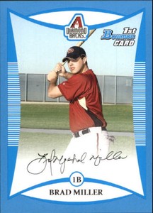 2008 Bowman Prospects Blue  /500 #71 Brad Miller DIAMONDBACKS /500 R44210 