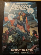 Marvel Comics The New Avengers "Powerloss" Hard Cover New Sealed in Plastic