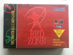 Donruss Red Zone 1995 juego de fútbol de lujo de doble mazo - Imagen 1 de 3