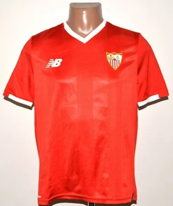 SEVILLA SPANIEN 2017/2018 AUSWÄRTS FUSSBALLTRIKOT NEW BALANCE GRÖSSE S ERWACHSENE - Bild 1 von 5
