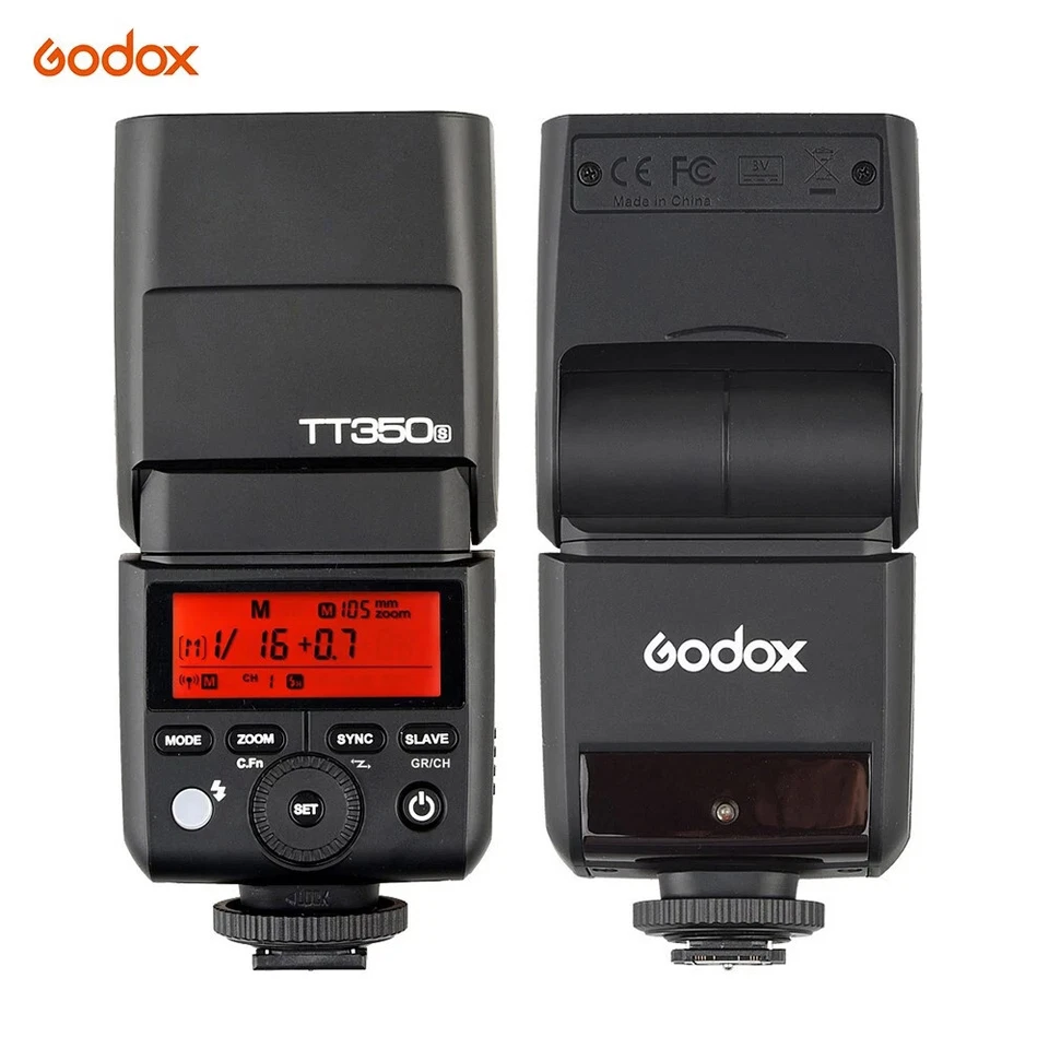 Godox TT350 Flash 2.4G HSS TTL Strobe Light Speedlite for Canon Nikon Sony - Image 1 of 4