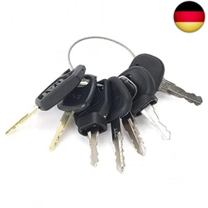 Gaohou Ersatz-Zündschlüssel-Set, kompatibel mit JCB, CAT, Komatsu, 14603, 1
