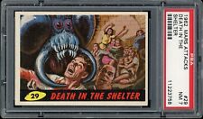 1962 Mars Attacks #29 Death In The Shelter PSA 7